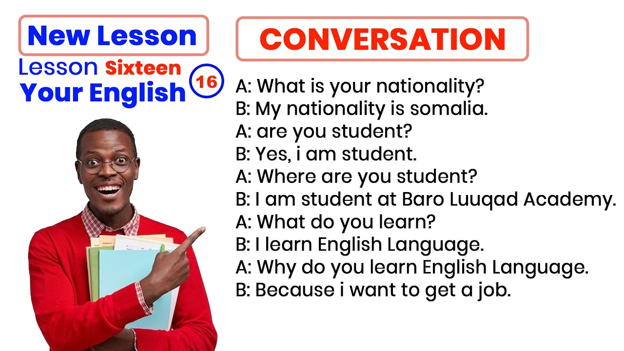 barashada luuqada english ka casharka(16)2026