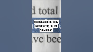 OpenAI Acquires Jony Ive’s Startup ‘io’ for $6.5 Billion | AI x Design Power Move