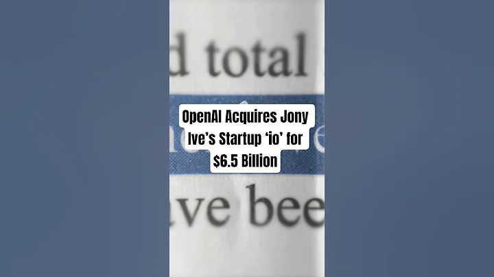 OpenAI Acquires Jony Ive’s Startup ‘io’ for $6.5 Billion | AI x Design Power Move