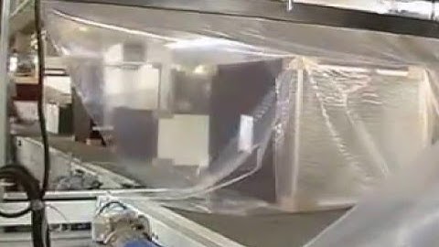 CPC CABINETS SHRINKWRAP PACKAGING LINE