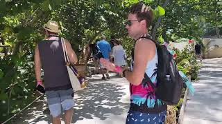 Blue Lagoon Island  Adults Only Excursion  walk and review in Nassau, Bahamas. Sept  2 2023
