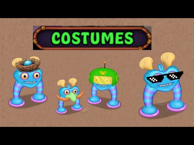 MSM - Scups - Moves and Costumes - My Singing Monsters - Colossingum