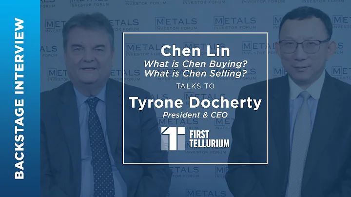 Tyrone Docherty of First Tellurium Corp. talks to ...