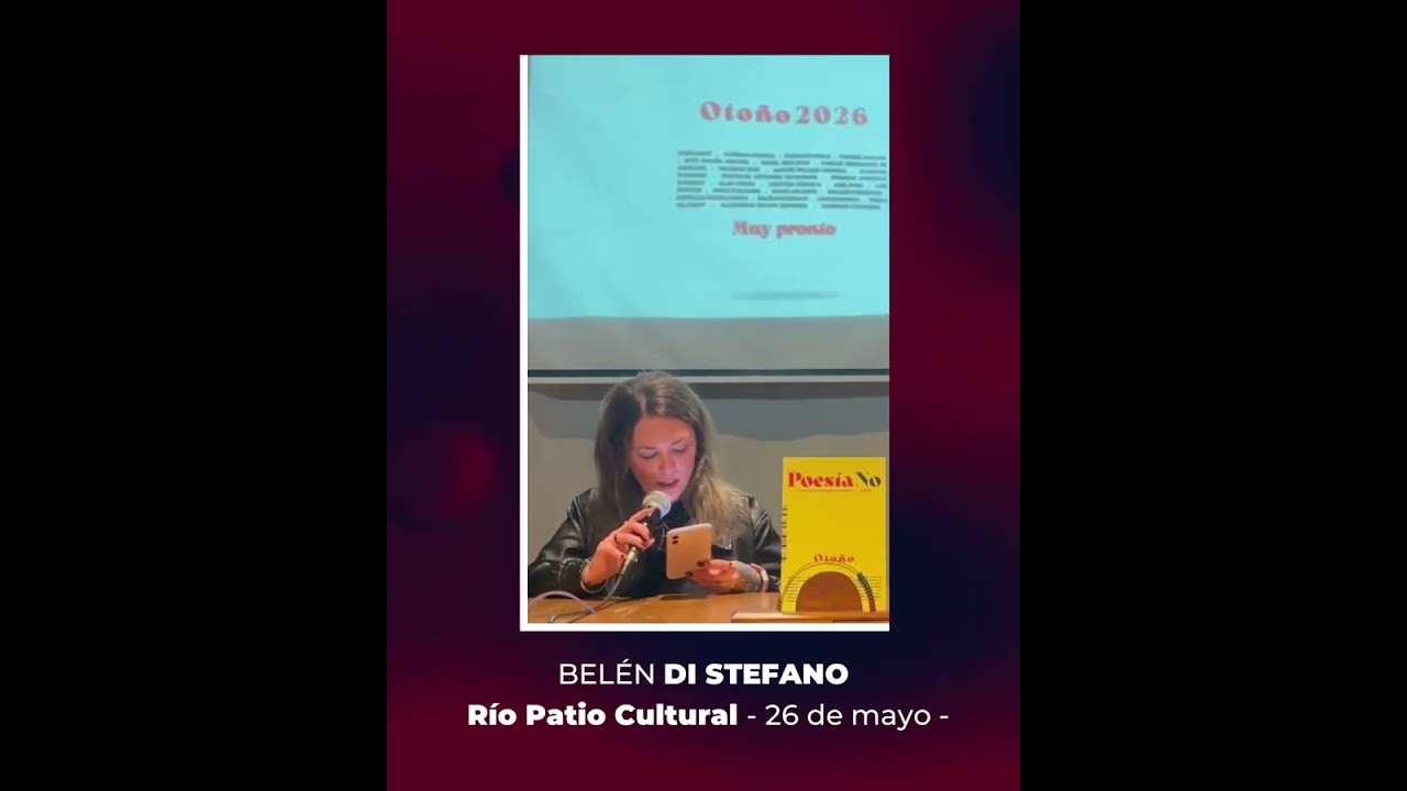 PoesíaNo n° 1 / Belén Di Stefano