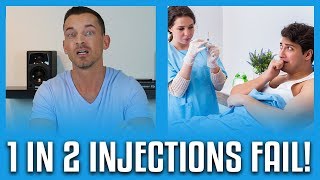 1 In 2 Intramuscular Injections Are UNSUCCESSFUL!