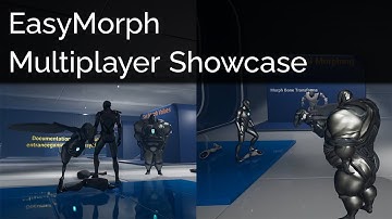 EasyMorph Multiplayer Showcase #unrealengine #morph #mesh #realtime