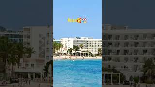 Es Canar Beach : Ibiza Summer 2023#betashort#balearicislands#Spain