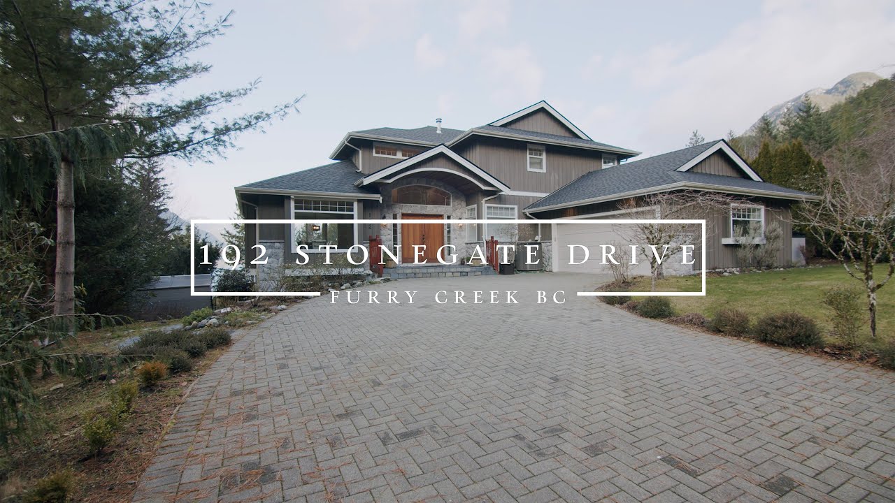 New Listing 192 Stonegate Drive, Furry Creek, BC YouTube