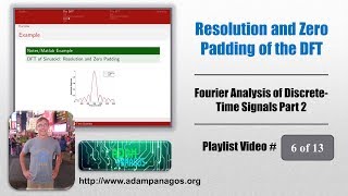 Resolution and Zero-Padding of the Discrete Fourier Transform (DFT)