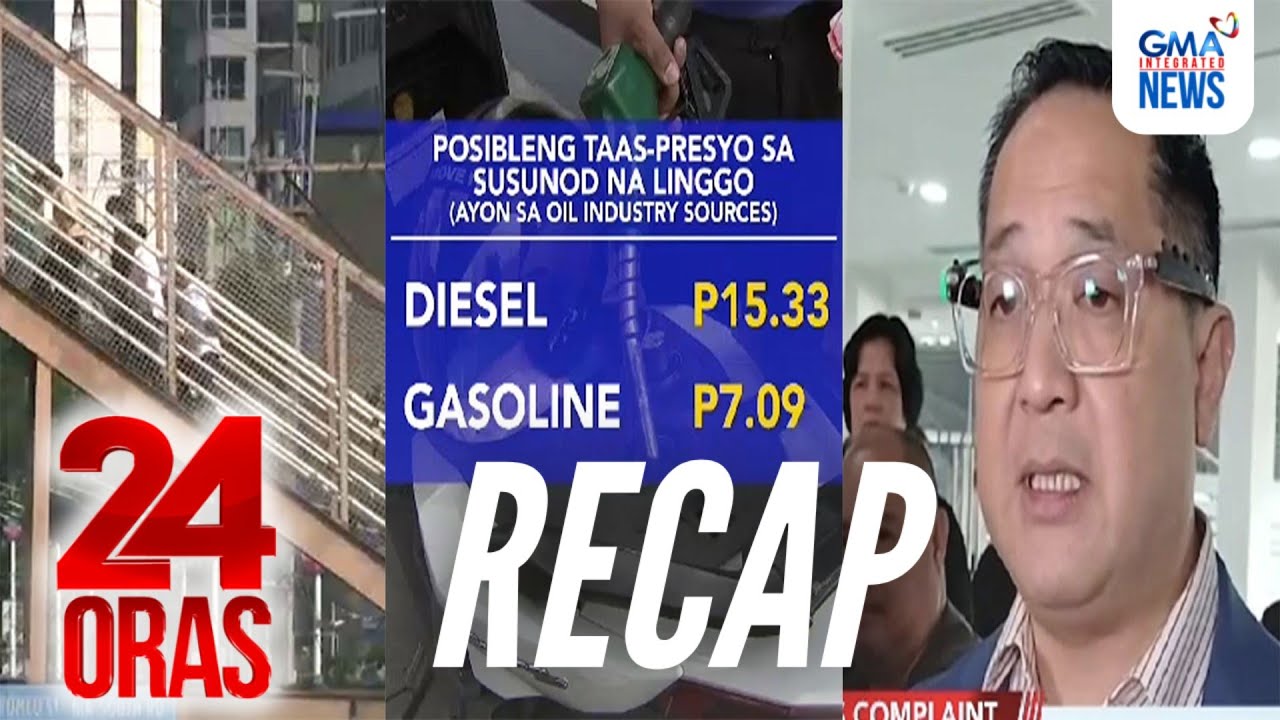 24 Oras: (Part 1) Nakakalulang oil price hike sa susunod na linggo?; atbp.