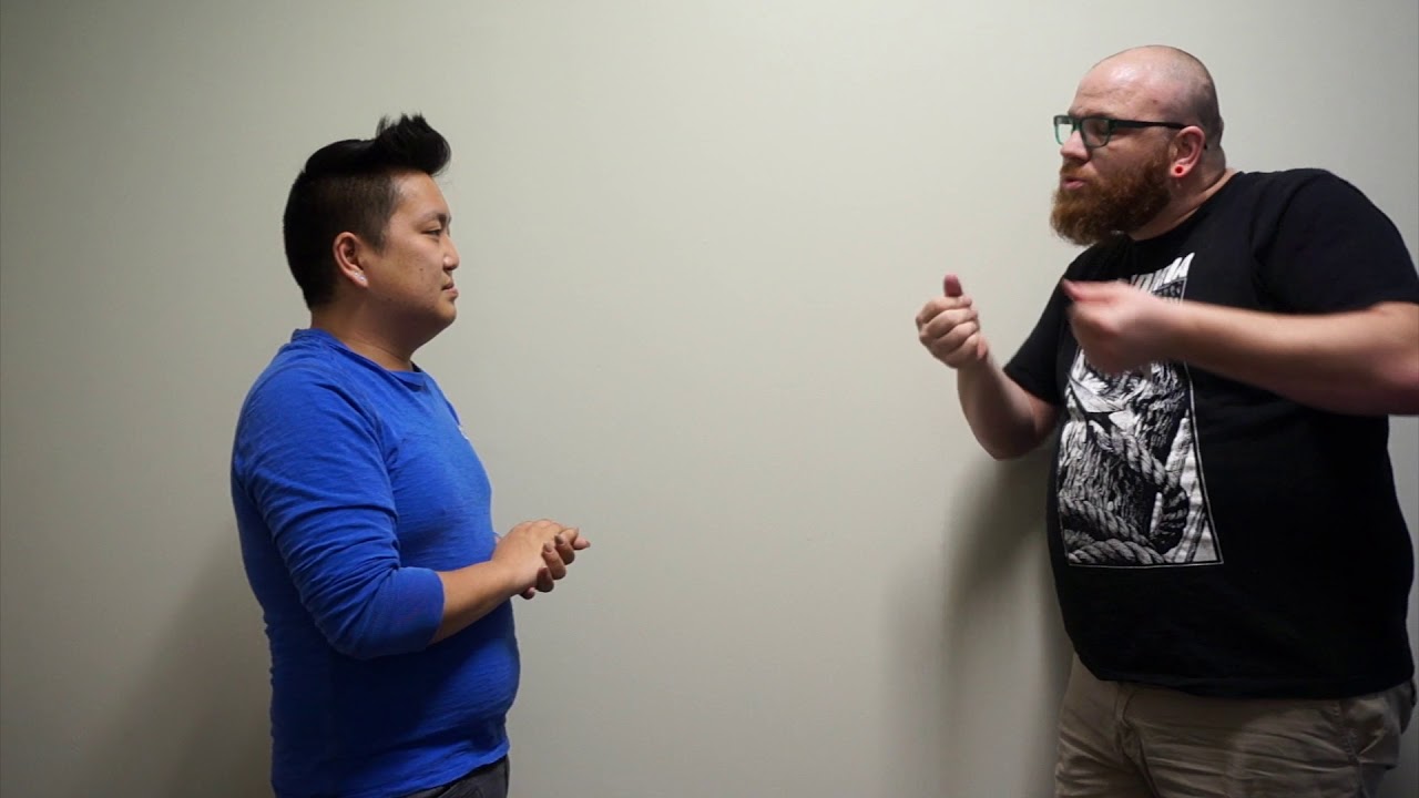 ASL Conversation with Deaf ASL Signer - YouTube