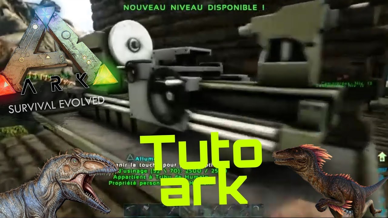 ARK tuto comment utiliser le centre d'usinage - YouTube