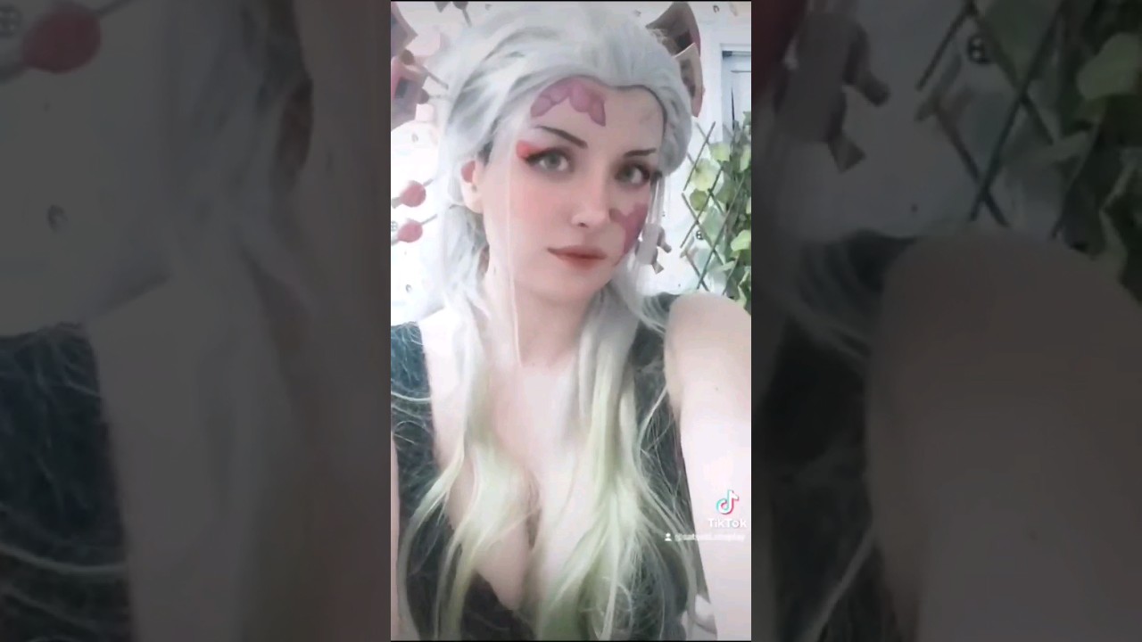 Daki's Hair Accessories DIY #demonslayer #cosplay #shorts #daki