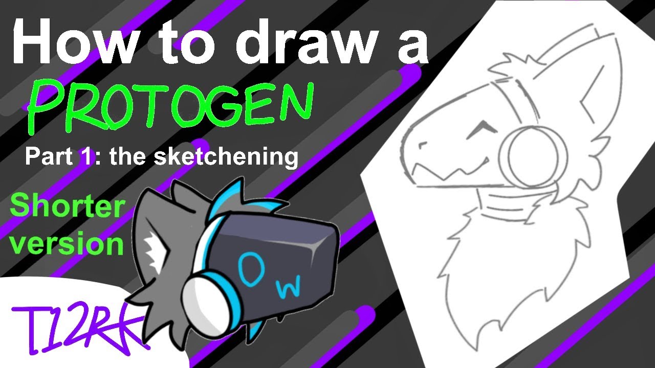 How I Draw My Protogens Raven - Illustrations ART street