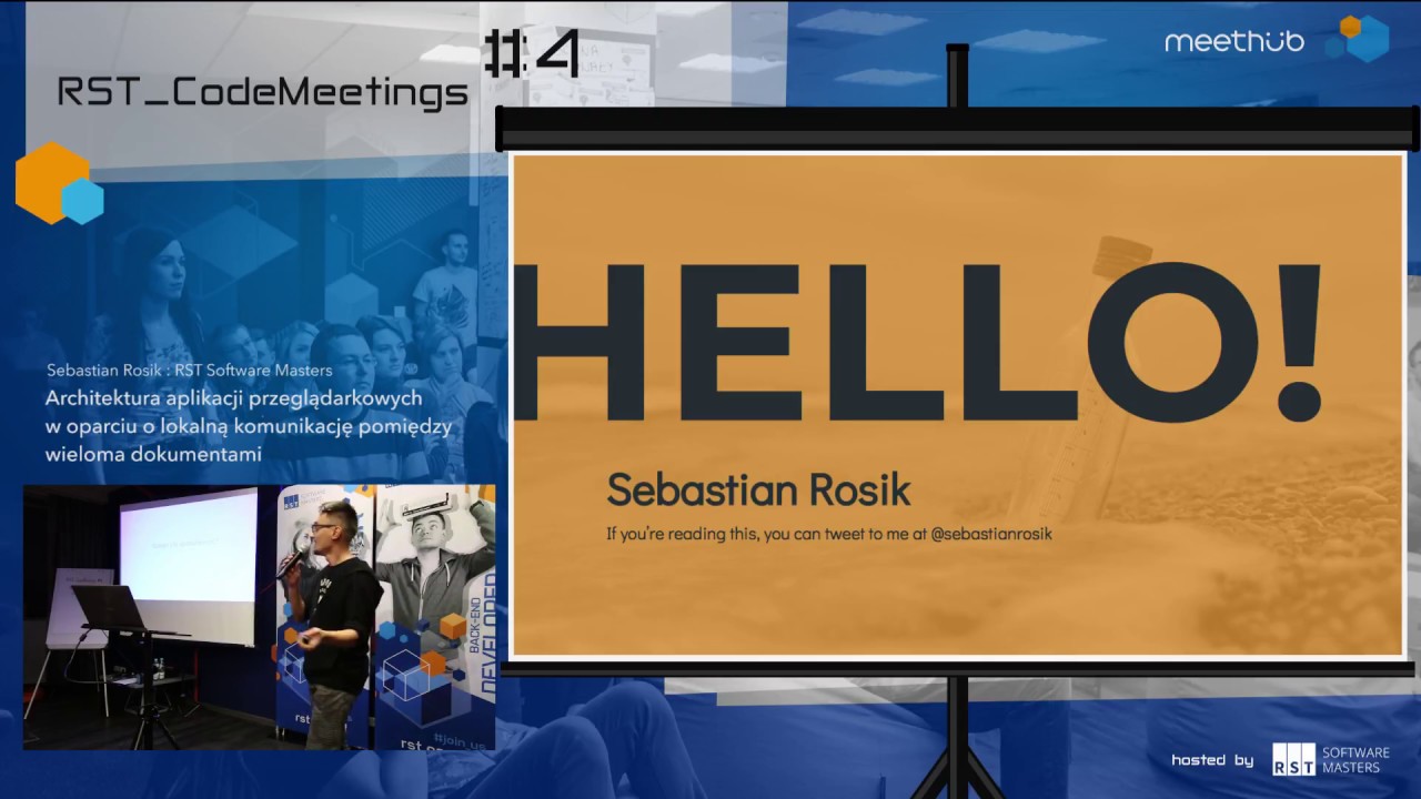 Sebastian Rosik: Architektura aplikacji przeglądarkowych - RST CodeMeeting
