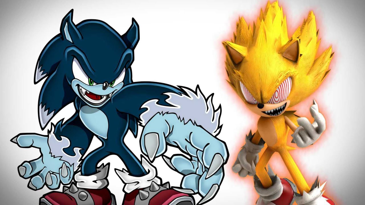 Fleetway Super Sonic vs Sonic the Werehog - YouTube