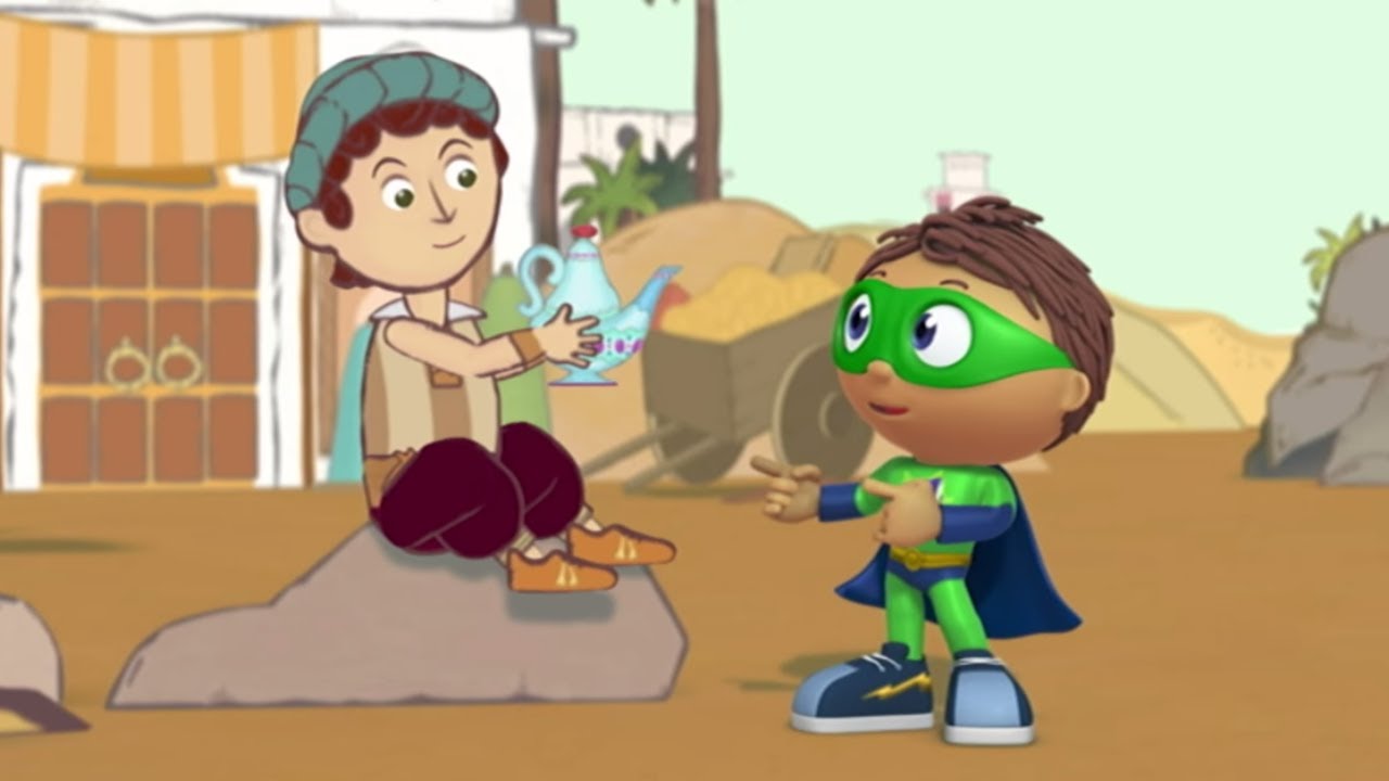 ⁣Super WHY! Full Episodes English ✳️  Aladdin ✳️  S01E45 (HD)