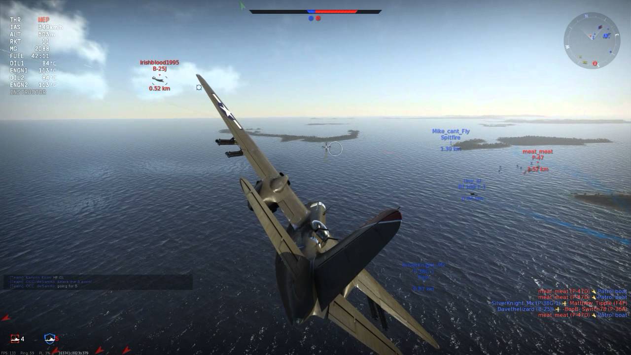 War Thunder Air Arcade Missile Sniping YouTube