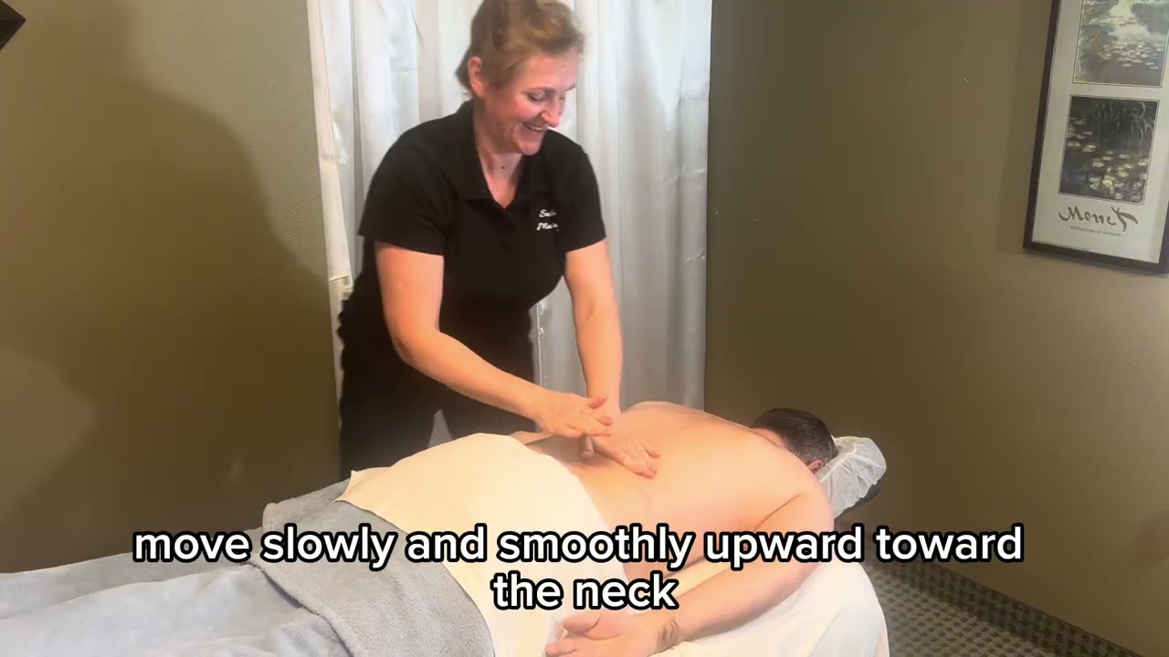 Honey Traction Technique 🍯 Deep Fascial Drainage for the Back