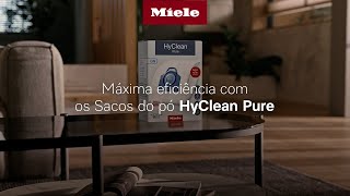 Eficiência De Limpeza Com Os Sacos Do Pó Hyclean Pure