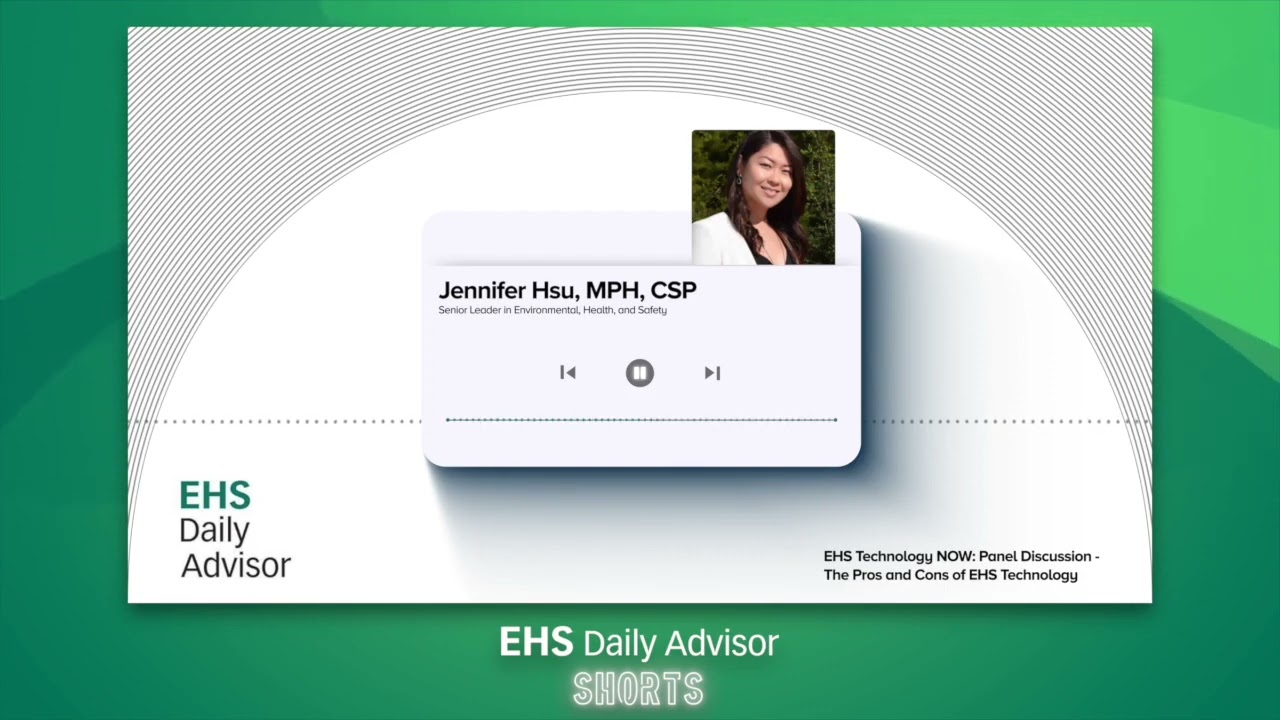 EHSDA Shorts - Choosing Technology for Your Workplace