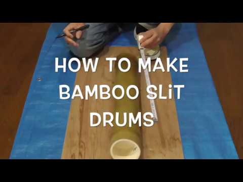 竹太鼓】完成までの工程を全見せします！#竹 #竹太鼓 #bamboo