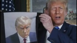 Trump SHAMELESSLY Peddles Overpriced Mug Shot Shirt