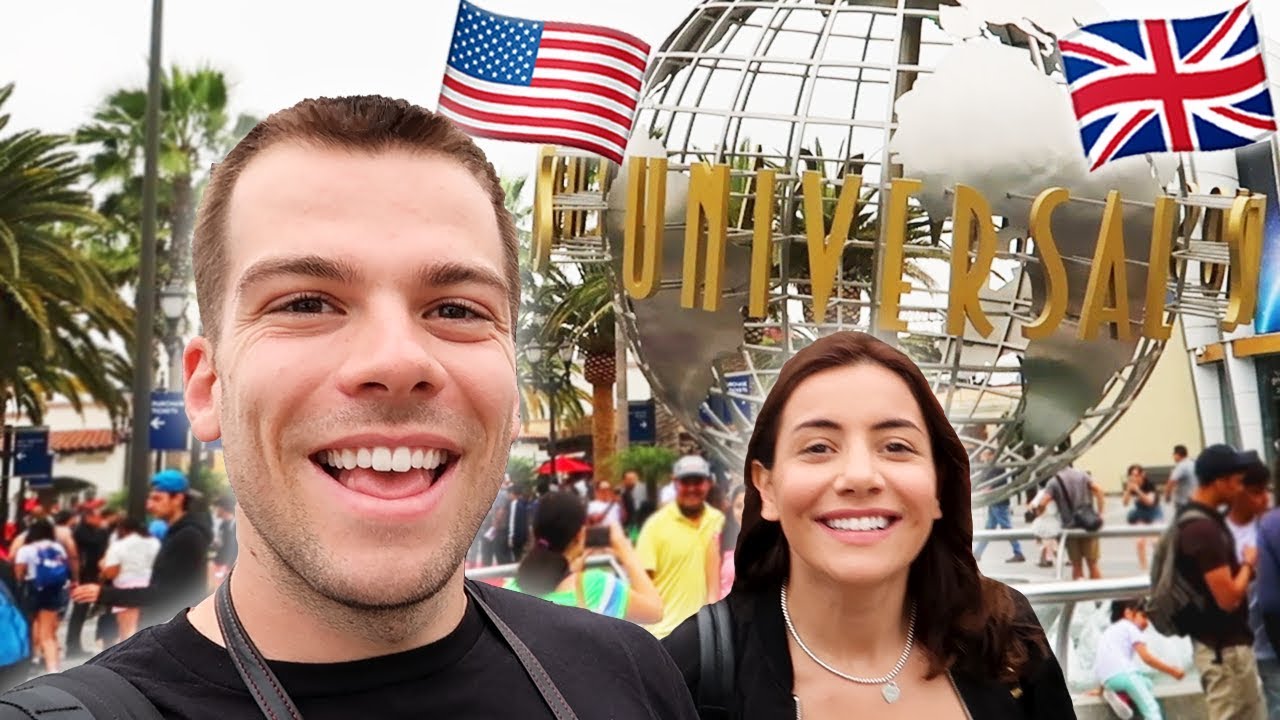 Brits Explore UNIVERSAL STUDIOS HOLLYWOOD! 🤩