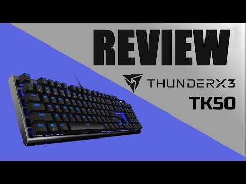 Review Teclado Gamer Thunderx3 TK50 Review Teclado Gamer Thunderx3 TK50
