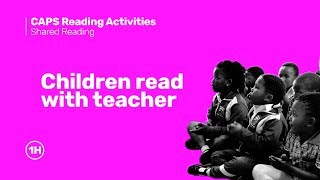 1H. Children Read with Teacher in  Shared Reading