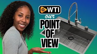 Couoko 33 x 22 Inch Black Kitchen Sink | POV | Would you buy it?
