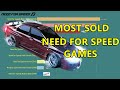 Most sold need for speed games source wikipedia vgchartz