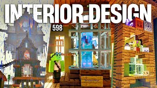 Interior Decorating Like a PRO!  Let's Play Minecraft 598