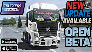 🏕️🚚 Truckers of Europe 3 New Update Available Open Beta | TOE3 New Update Release Date