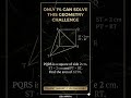 Geometry Challenge: Ques 2