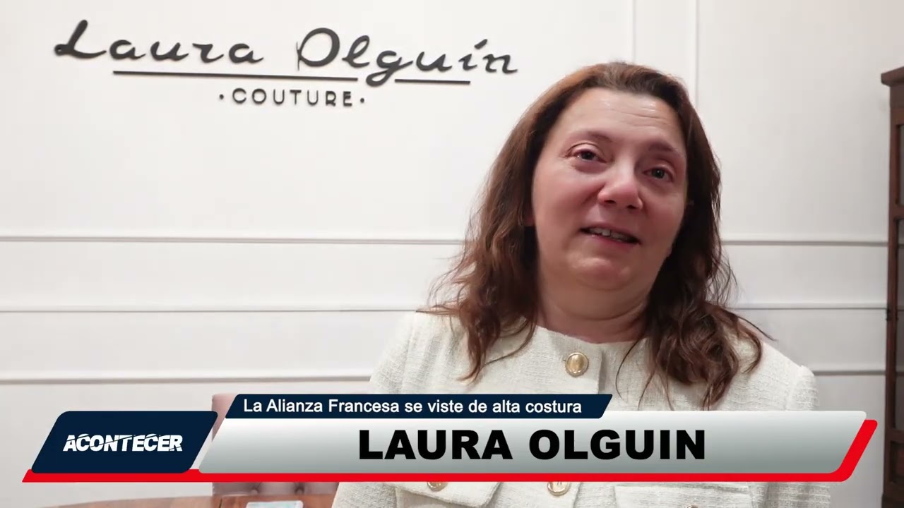 Marcos Juárez: Alta costura en la Alianza Francesa. La palabra de Laura Olguín. Más detalles
