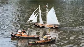 Sunday morning with Heron Model Boat Club