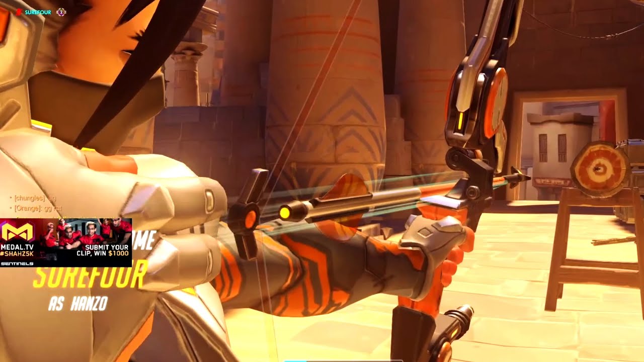 Surefour Hard Carry Hanzo - POTG [ Overwatch Season 30 Top 500 ]