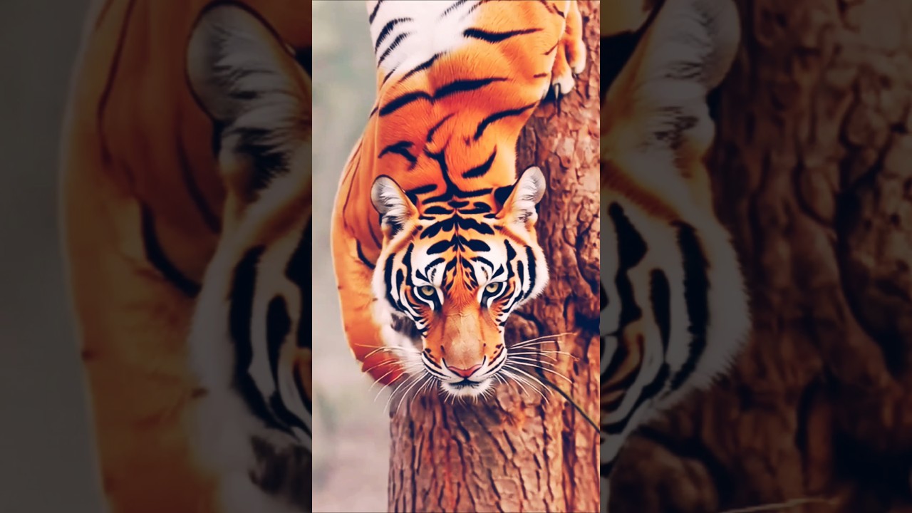 🟧🐅 TIGER AMBUSH ACTION SCENE | Epic Jungle Hunt 🐅🟧