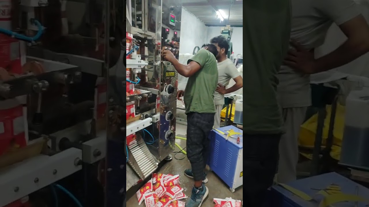 Oil Pouch Packing Machine Call: 9821972254