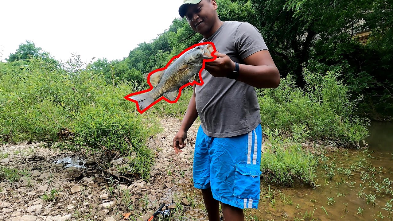 KAYAK fishing on the HARPETH RIVER