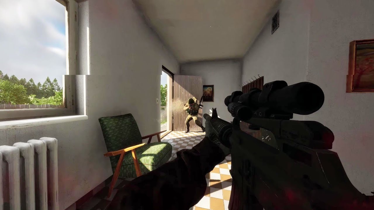 Почему я люблю Arma Reforger | Подборка напряжённых перестрелок