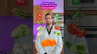 Ortaggi sì o no con colon irritabile #dieta #dimagrire #menopausa