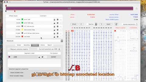 Tyrhex 2 to recover exFAT deleted fragmented file