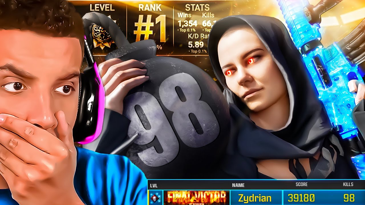 New WORLD RECORD 98 Kills in Warzone Verdansk! 🏆 - YouTube