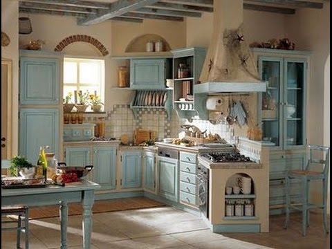 Ideas para decorar tu casa : 10 bonitas cocinas de estilo rustico ... Cocina americana rustica pequeña