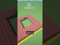 TNT structure gets BIGGER #minecraft #shorts #build #day2 #trendingshorts #part1