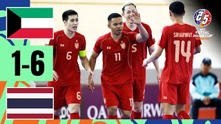 Kuwait - Thailand | Highlights | AFC Futsal Asian Cup™