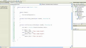 03 - C# .NET te if-else ve if-else if Kullanımı