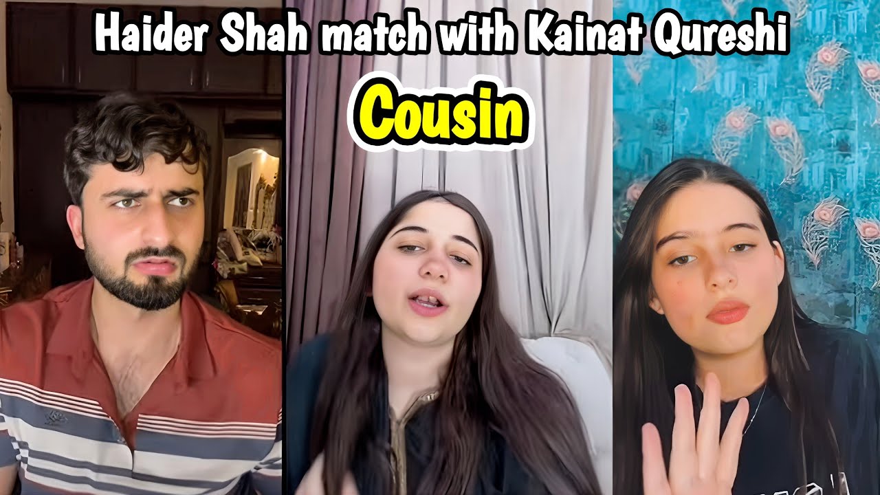 Haider Shah match with Kainat Qureshi Cousin | Live with Haider & Kainat 